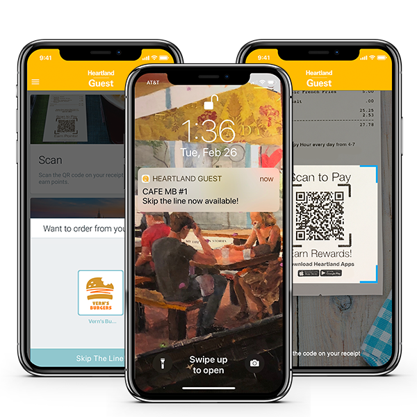 Global Restaurant POS Mobile Guest App